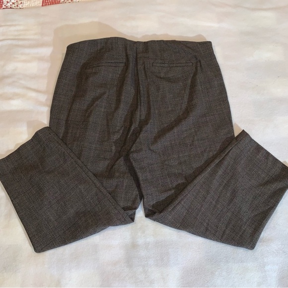 Loft Plus Womens High Waist Glen Plaid Trousers Pants Size 22 - Picture 5 of 9